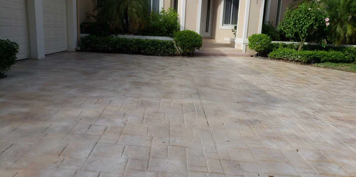 garage concrete overlay garage concrete overlay