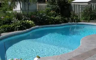 Above Ground Pool deck