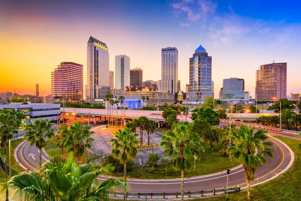 Tampa Florida Skyline Tampa's beautiful city