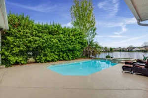pool deck in natural pebble pool deck in natural pebble
