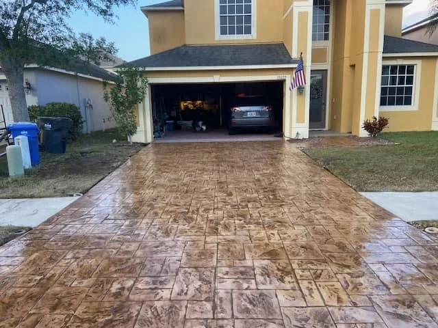 stamped decorative driveway coatings stamped decorative driveway coatings