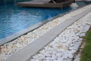 white pebble stone pool deck white pebble stone pool deck