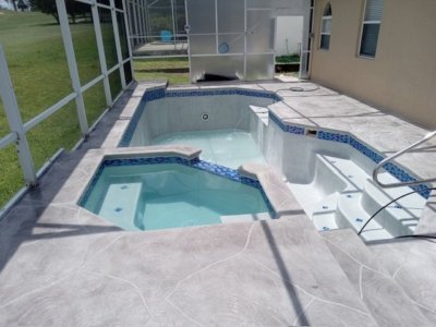 pool interior after pool resurfacing pool interior after pool resurfacing