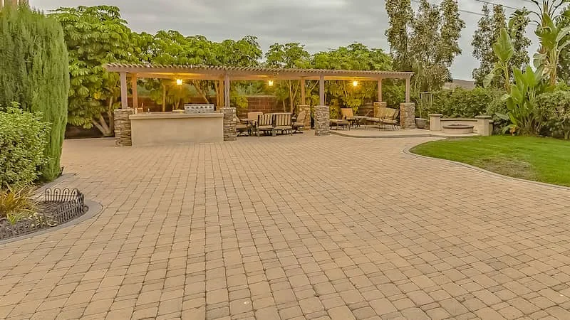 Magic Acid Stain Concrete Patios