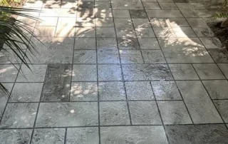 dark gray walkway concrete