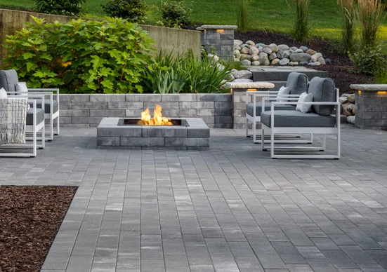 backyard fire concrete paver backyard fire concrete paver