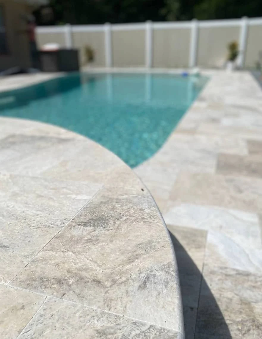 ivory travertine pool ivory travertine pool