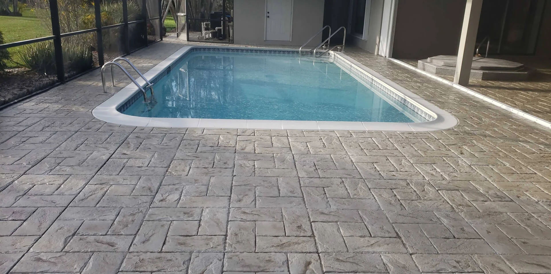 stamped concrete pool deck creative resurfacing solutions stamped concrete pool deck creative resurfacing solutions