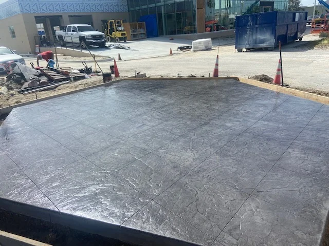 ongoing stamped concrete coating ongoing stamped concrete coating