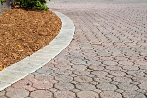 pentagon design brick driveway stone pavers edging pentagon design brick driveway stone pavers edging