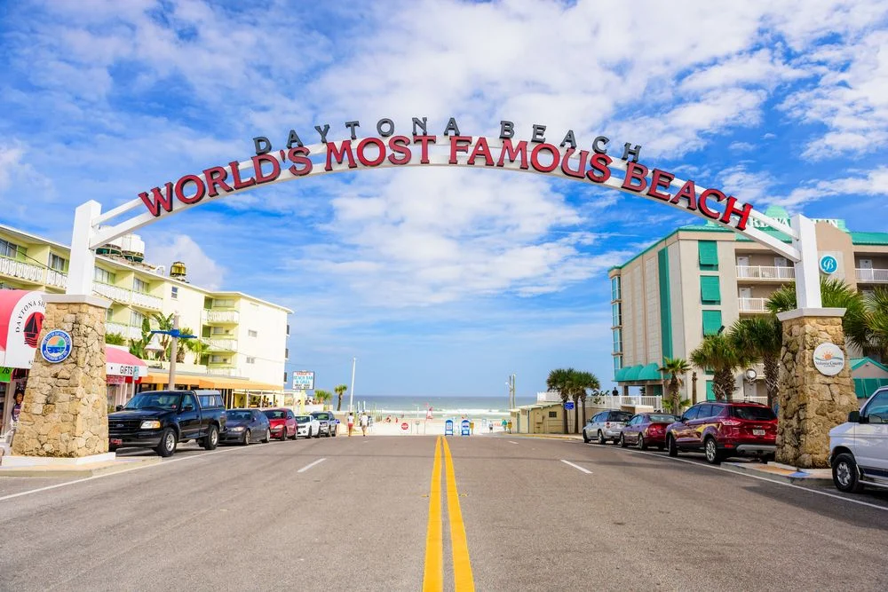 world famous daytona beach arch world famous daytona beach arch