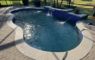 adding water to newly pool resurfacing