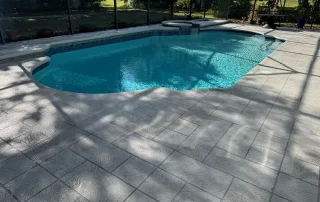 creative resurfacing modern pool deck