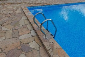 Stamped Concrete Pool Decks