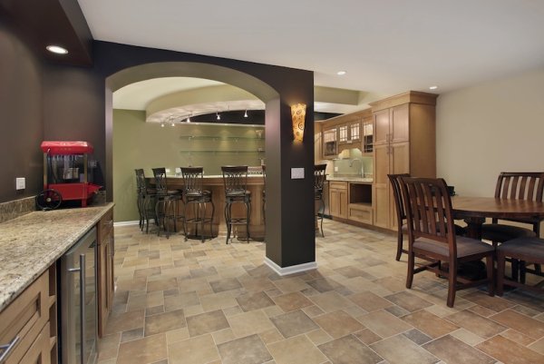 Decorative Concrete Basement Renovations